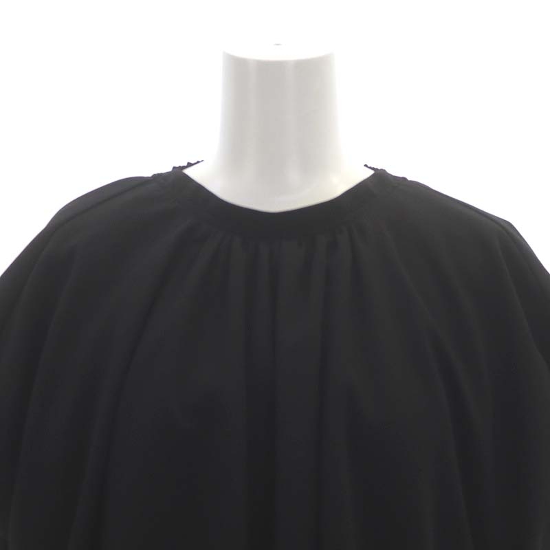 ENFOLD 2024SS WAVE SHIRRING BLOUSE - レディース｜半袖