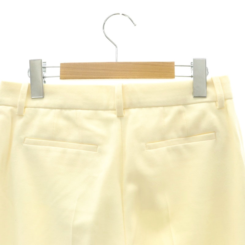 セオリー Theory サキソニーウール パンツ ワイドパンツ クロップド 