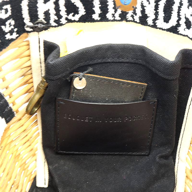 エバゴス　ワンハンドル　ベージュ　カゴバック　夏 エバゴスワンハンドルベージュカゴバック夏