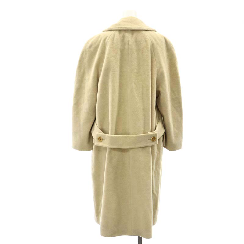 エスカーダ ESCADA ウールダブルロングコート アウター カシミヤ混 34 