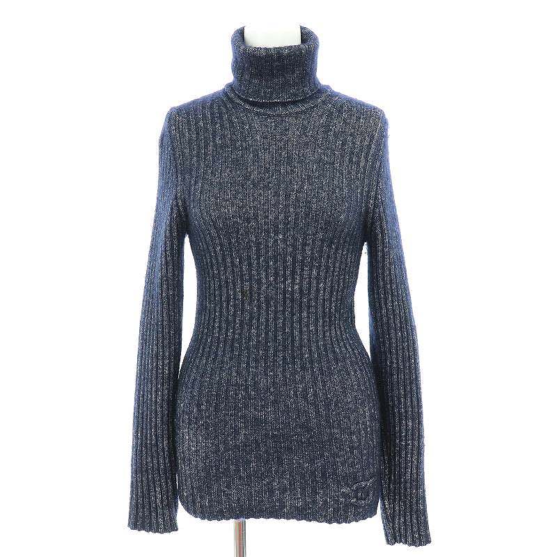 シャネル CHANEL 12A カシミヤ シルク ココマーク アンサンブル