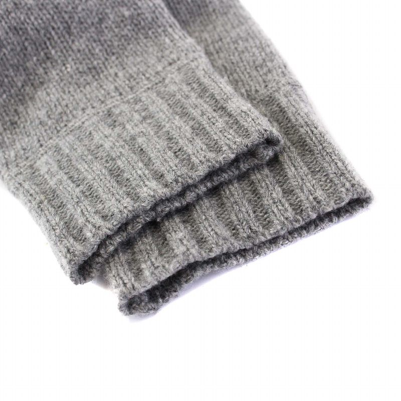 プラダ PRADA カシミヤ×ウール ロゴ ニット セーター 長袖 クルー