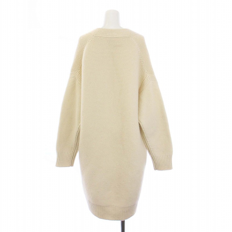 エルメスカシミアカーディガンアイボリー34