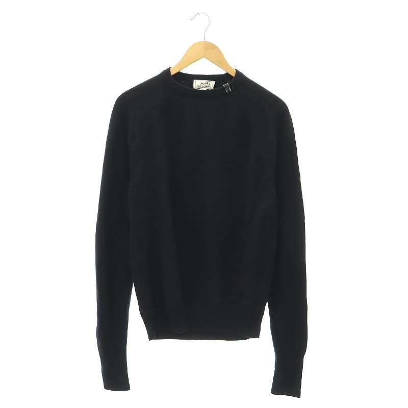 HERMES エルメス ニット・セーター 40(M位) 黒 【古着】