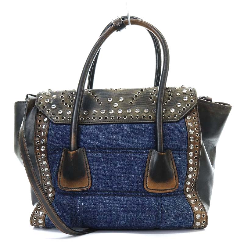 プラダ PRADA ヴィンテージ トートバッグ ショルダーバッグ 2way 斜め 