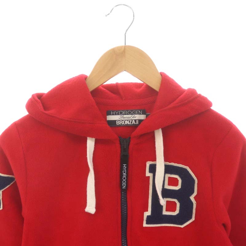 ハイドロゲン HYDROGEN ブロンザージ BRONZAJI フリース フードジップ  