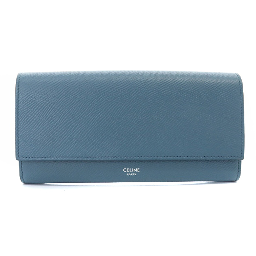 セリーヌ CELINE ラージ フラップ ウォレット 二つ折り 長財布
