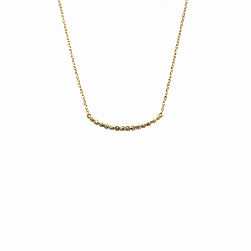 アーカー ダイヤ ネックレス ビリーブユー 0.10ct K18 AHKAH