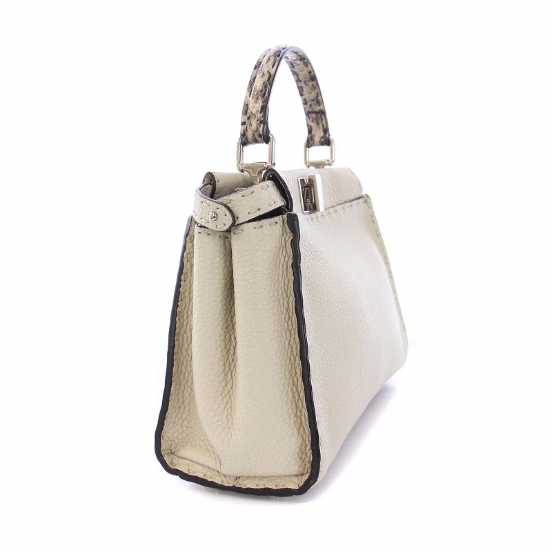 フェンディ FENDI ピーカブーミニ 2WAY ハンドバッグ ショルダーバッグ 