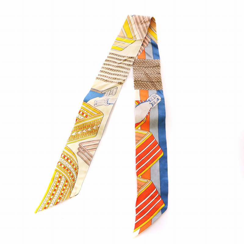 HERMES エルメス ツイリー ジグザグのサングル エルメス】ツイリー