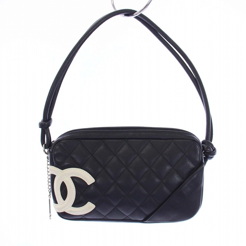 シャネル CHANEL カンボンライン アクセサリーポーチ ハンドバッグ 