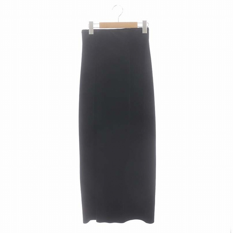 アエレ aere high-waist velours skirt スカート ロング丈 ミモレ丈 