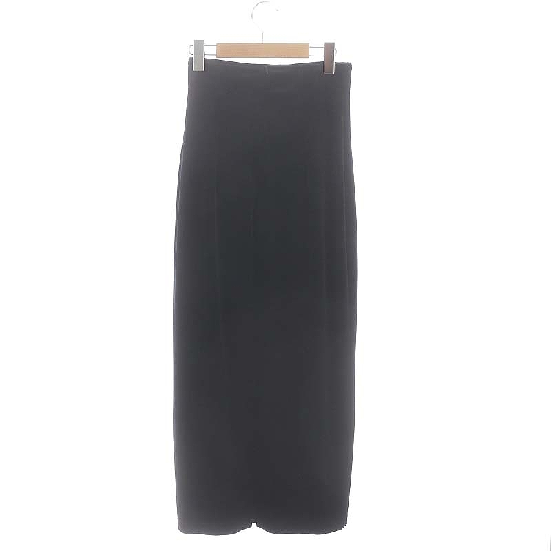 アエレ aere high-waist velours skirt スカート ロング丈 ミモレ丈 