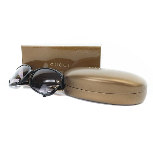GUCCI♡サングラス 付属品あり/バンブーデザイン ブラウンレンズ GUCCI グッチ サングラス バンブー 竹デザイン デカレンズ