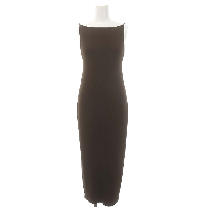 マウジー MOUSSY 23SS BACKLESS KNIT ドレス キャミソールワンピース 