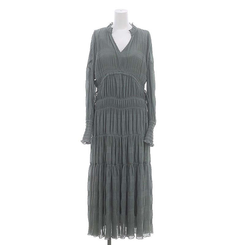 アメリヴィンテージ Ameri VINTAGE SHIRRING PLEATS DRESS ワンピース  