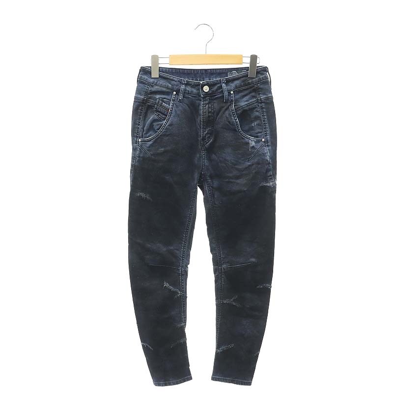 極美品 ディーゼル DIESEL ジョグジーンズ FAYZA ダメージ加工
