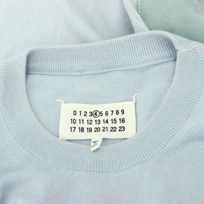 メゾンマルジェラ 4 Maison Margiela 4 エルボーパッチ コットンクルー 