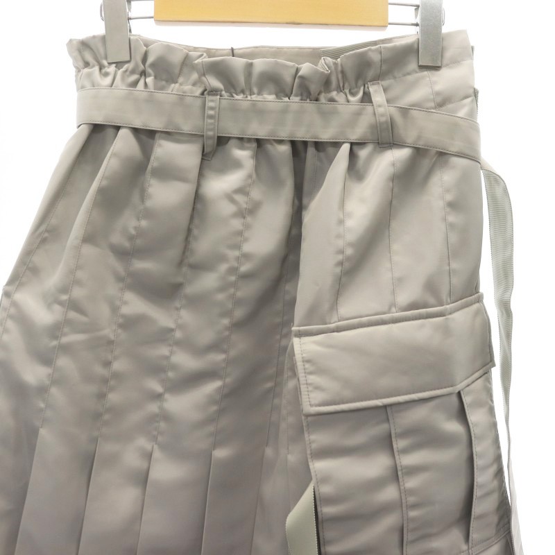 未使用品 サカイ sacai 23SS Nylon Twill Skirt スカート ナイロン  