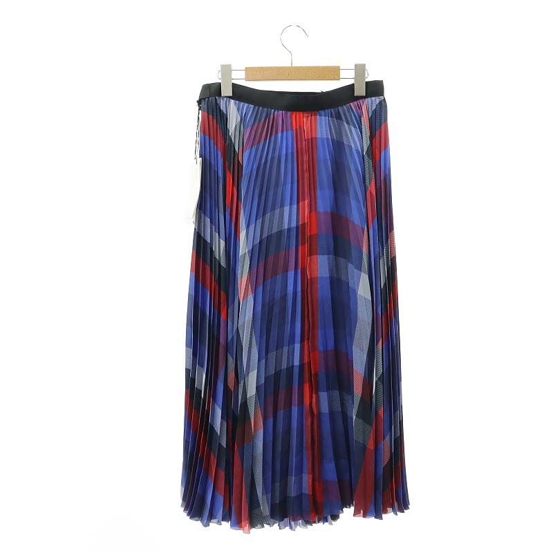 サカイ sacai 22AW Plaid Skirt スカート ラップスカート プリーツ  