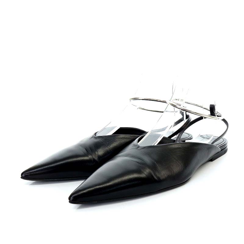 ジルサンダー JIL SANDER バレリーナ アンクレット パンプス フラット 