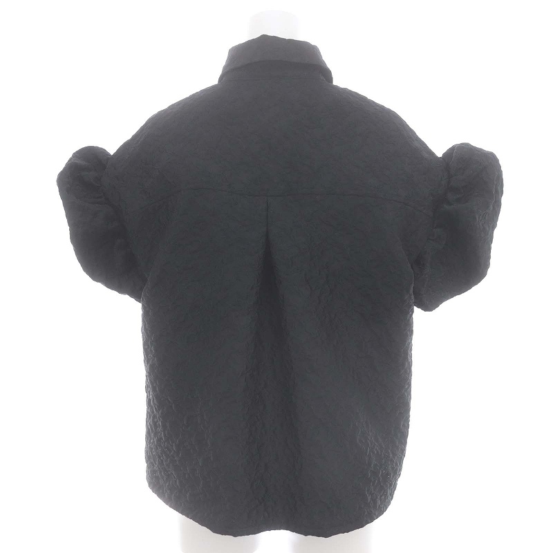 ボウエー bow.a JACQUARD ALYSSUM BLOUSE ブラウス ジャガード 半袖 F 