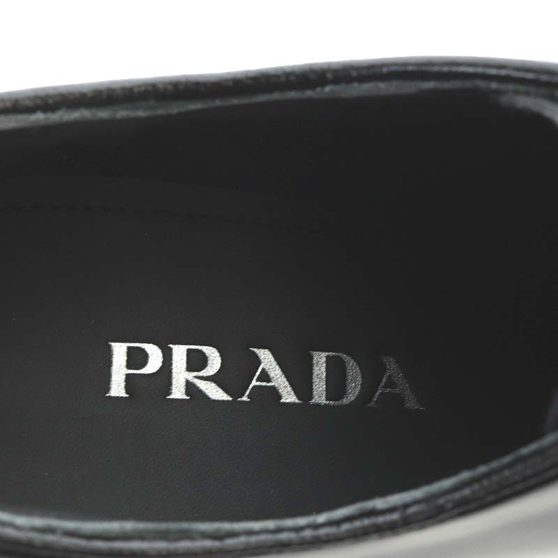 未使用品 プラダ PRADA オックスフォードシューズ レースアップ