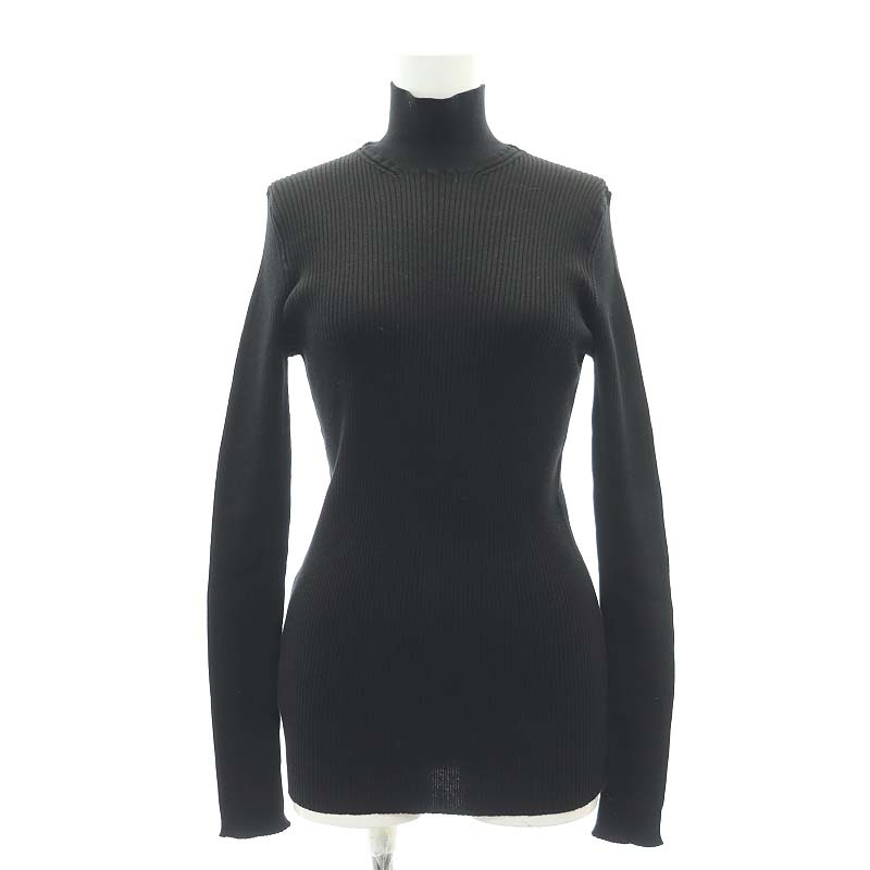 □新品9万!PRADAプラダ／厚手ケーブルリブニットデザインネック 