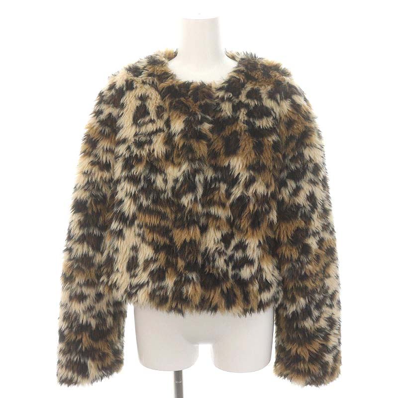 スローブ イエナ SLOBE IENA 23AW クルクルファーショートブルゾン  