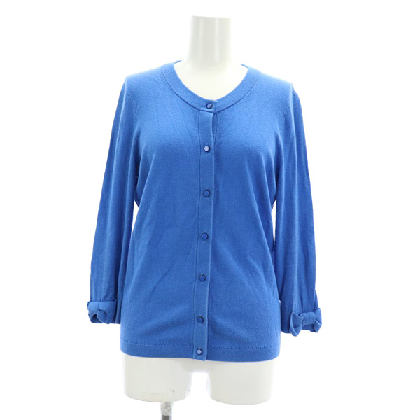 ケイトスペード KATE SPADE 袖リボン カーディガン ニット 七分袖  