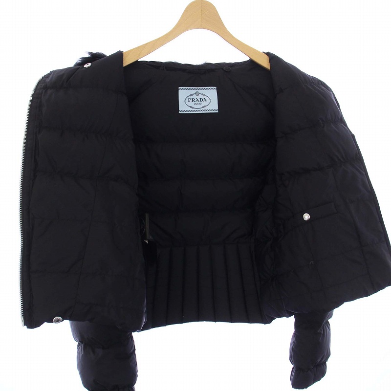 プラダ PRADA 20AW ライダース ダウンジャケット アウター