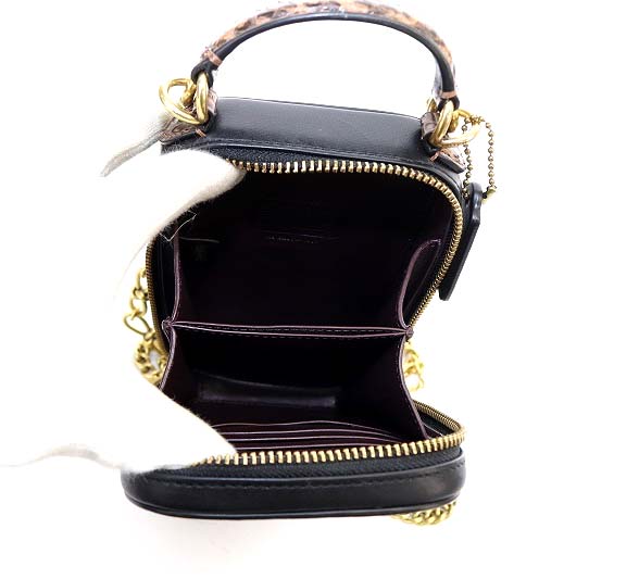 コーチ COACH バスキアコラボ レザー 2WAY クロスボディ ハンドバッグ 