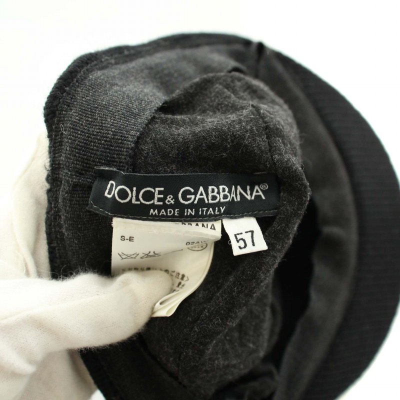 ドルチェ&ガッバーナ ドルガバ DOLCE&GABBANA キャスケット