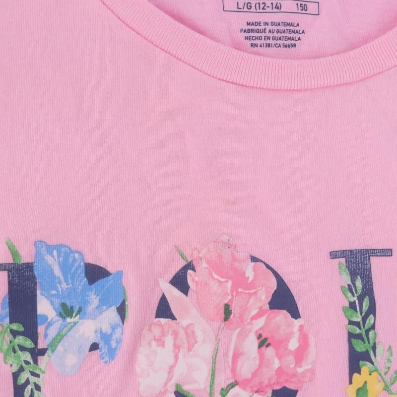 ポロ ラルフローレン POLO RALPH LAUREN ロゴ花柄Tシャツ