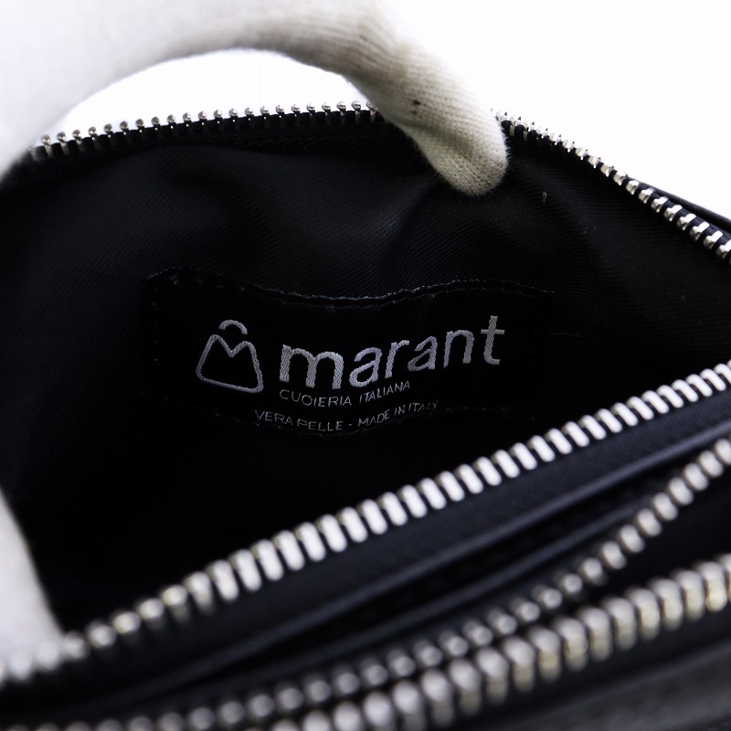 MARANT】別注ベルト付き2wayショルダーバッグ ブラック MARANT】別注