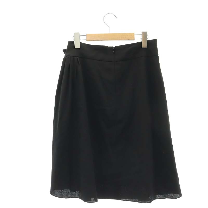 フォクシー ブティック FOXEY BOUTIQUE サイドギャザー フレアスカート