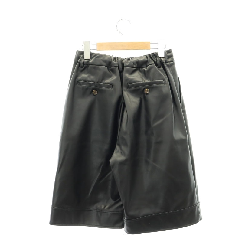 メゾンスペシャル MAISON SPECIAL Vegan Leather Shorts Pants  
