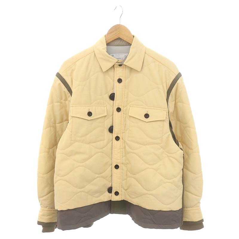 未使用品 サカイ sacai 22AW quilted jacket キルティングジャケット 