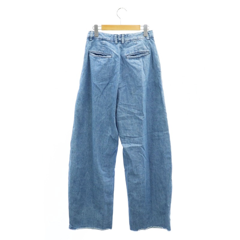 サードマガジン THIRD MAGAZINE デニムタックパンツ ジーンズ ワイド  