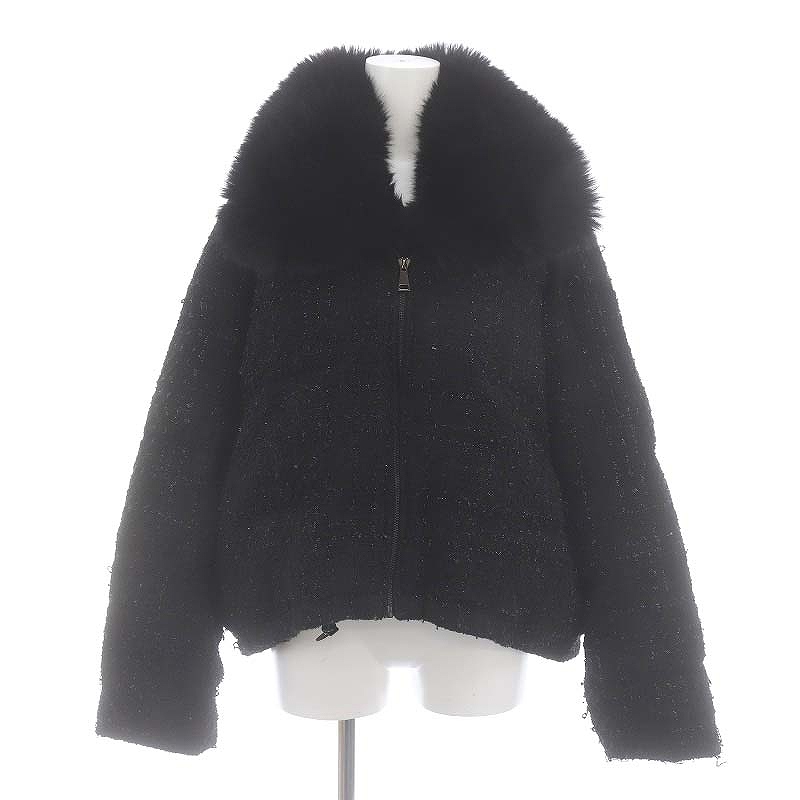 バースデイバッシュ BIRTHDAY BASH BB 2WAY TWEED DOWN JACKET 