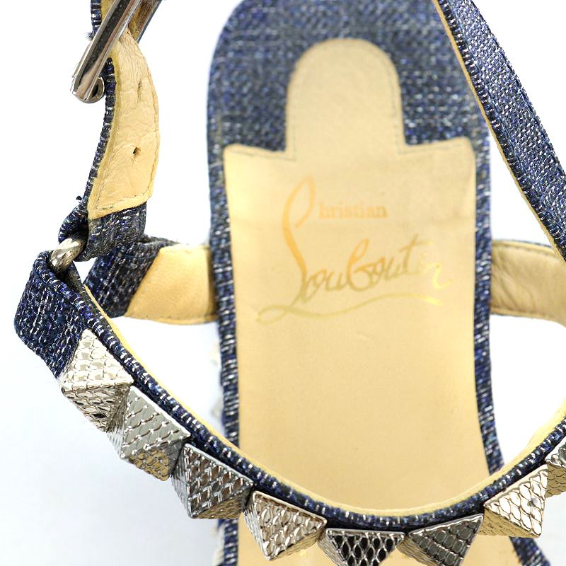 クリスチャンルブタン Christian louboutin サンダル ウェッジ