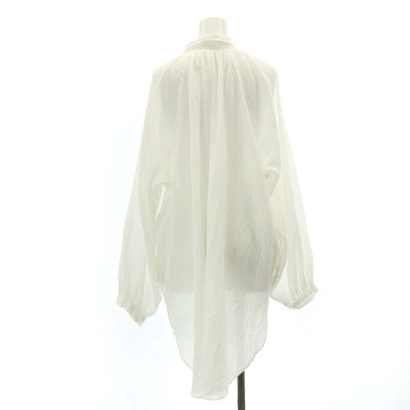 プラージュ Plage 24SS Crepe Long クレープシャツ チュニック丈