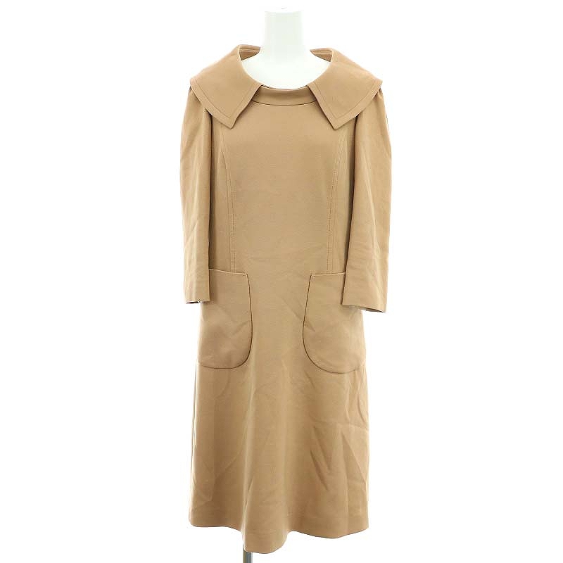 コトゥー COTOO SHUZO 2WAY ワンピース ロング 七分袖 八分袖 36  