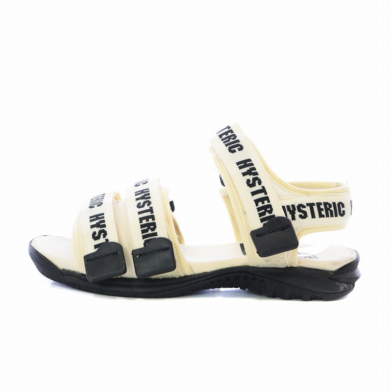 ヒステリックグラマー HYSTERIC GLAMOUR LOGO VELCRO サンダル 