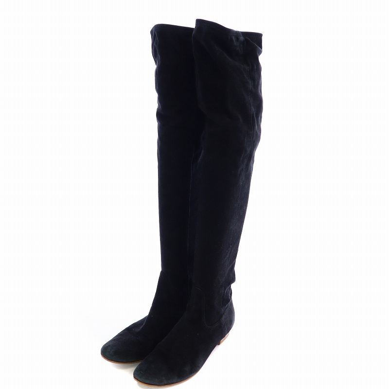 新品 DOUBLE STANDARD CLOTHING スエード ニーハイブーツ