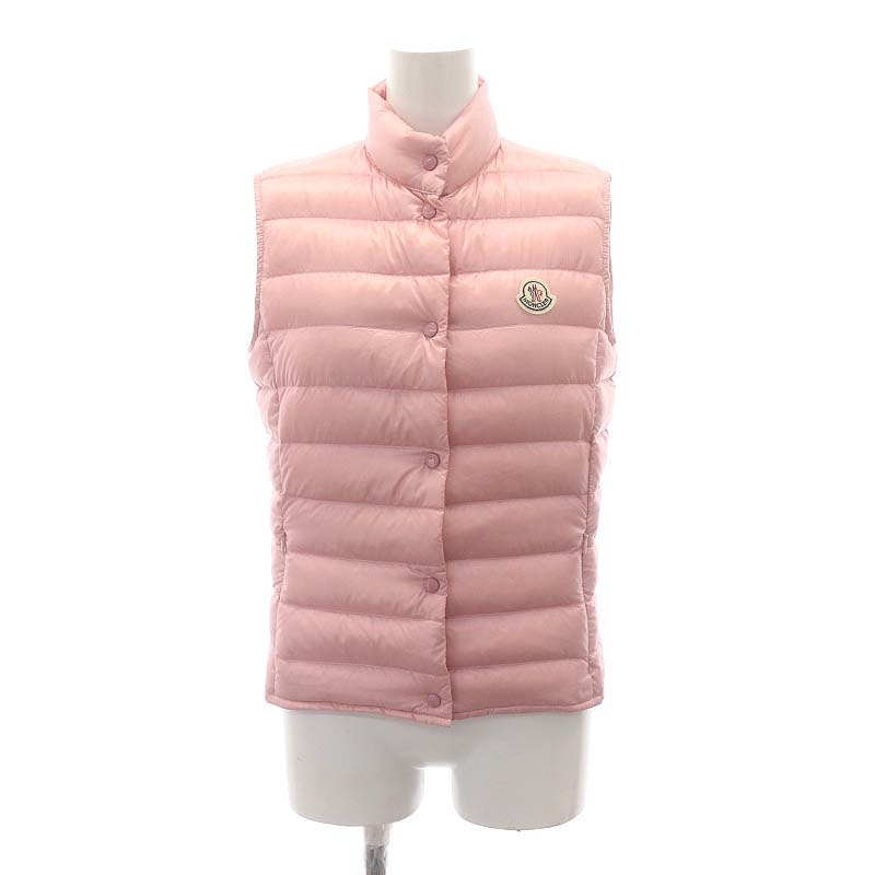 モンクレール ダウン ベスト ピンク 0 MONCLER（モンクレール(MONCLER 