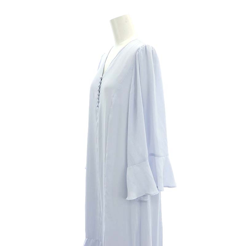 スナイデル SNIDEL 23AW シフォンフリルロングワンピース マキシ丈 八 