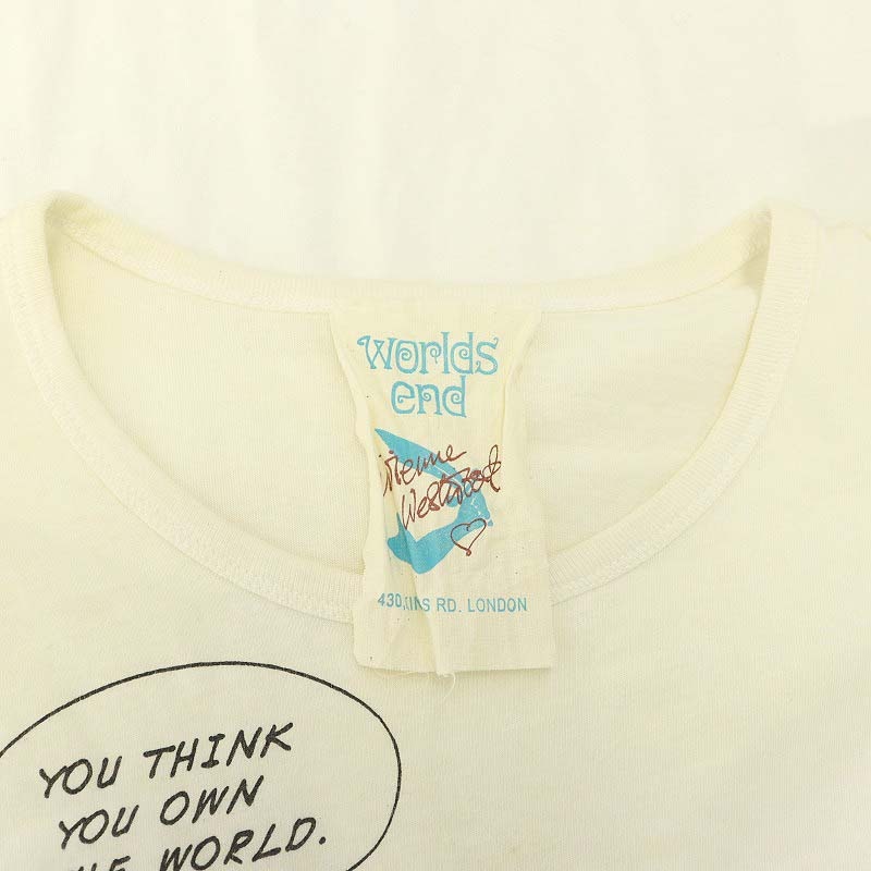 【Vivienne Westwood】プリント コットン Tシャツ Vivienne Westwood - フェイスプリント オーガニックコットンT