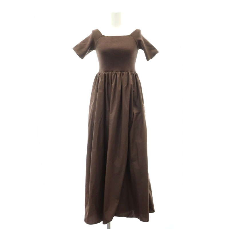 メゾンセロン maison celon switching volume dress ドレス ワンピース  