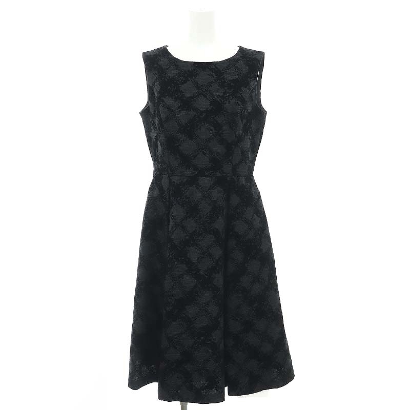 エムプルミエ ブラック M-Premier BLACK ノースリーブ Aライン  